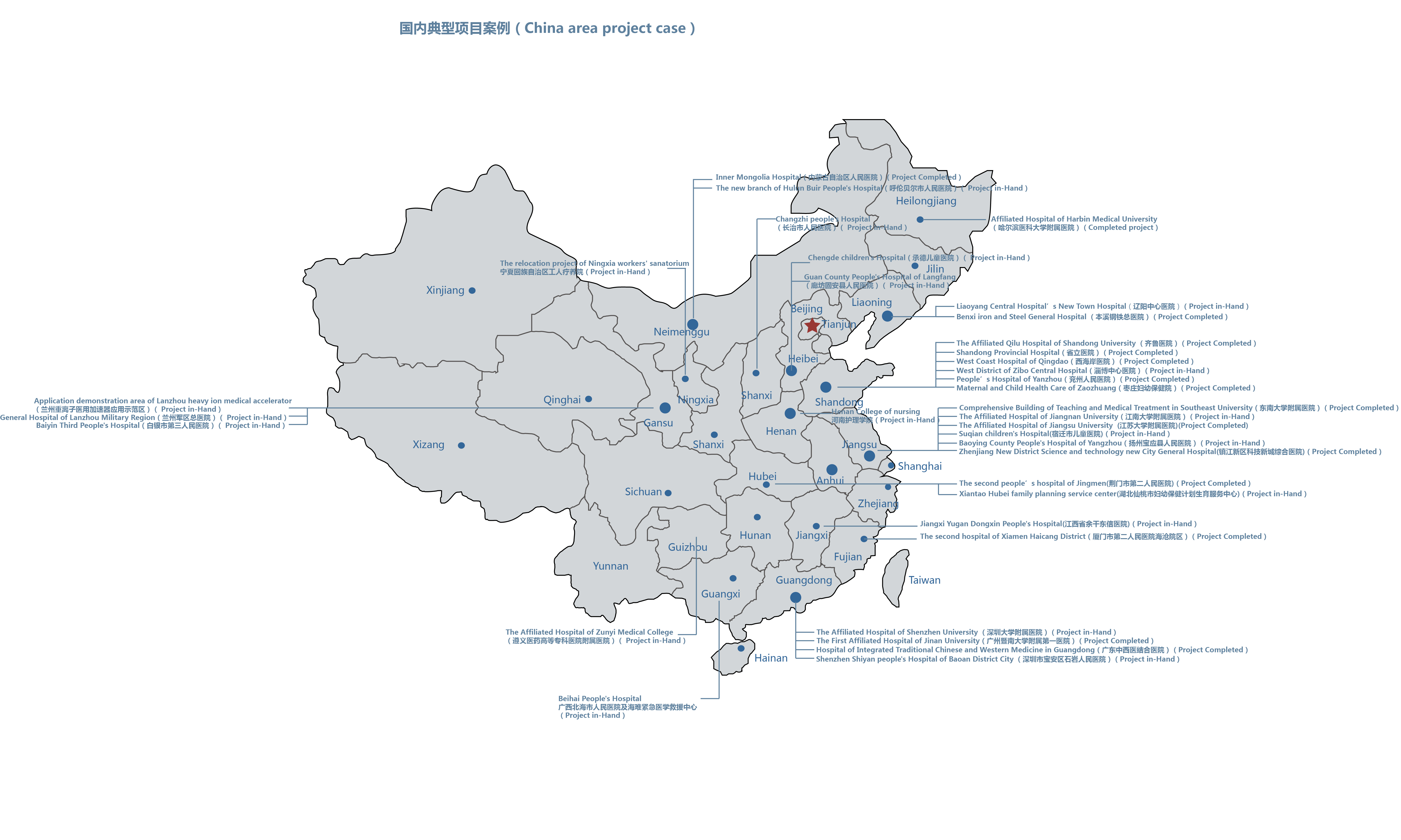 亮點(diǎn)：山東省院三分院醫(yī)院建筑作品如星星之火，燎原神州大地